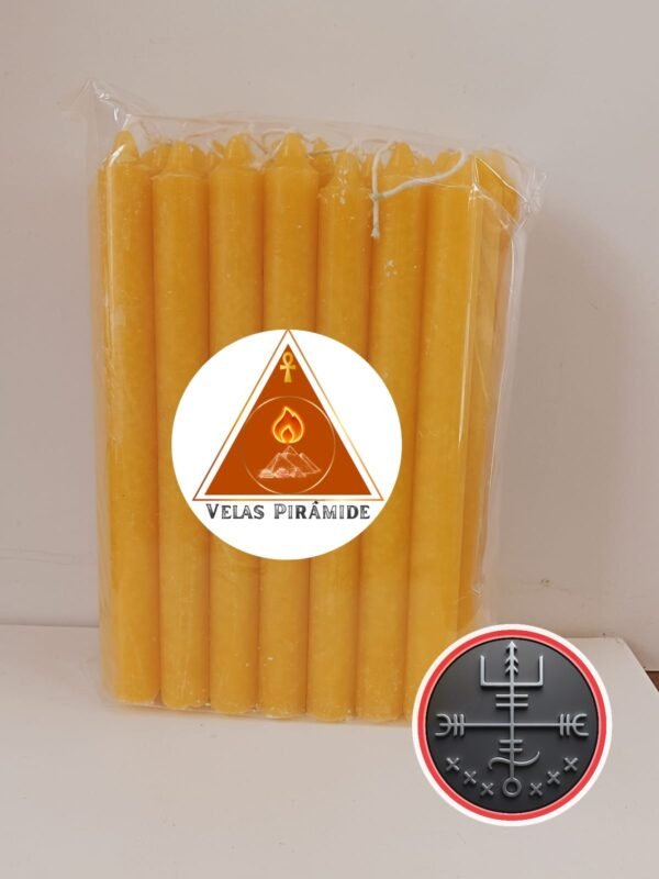 VELA PALITO AMARELA