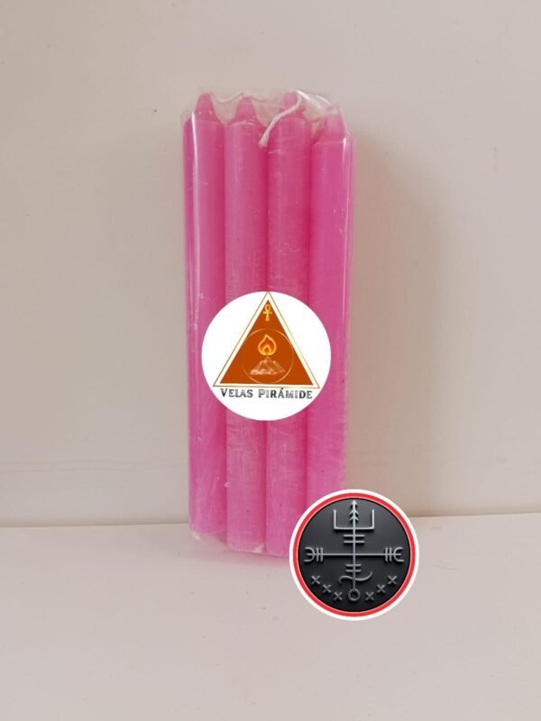 VELA PALITO MAÇO MAGENTA