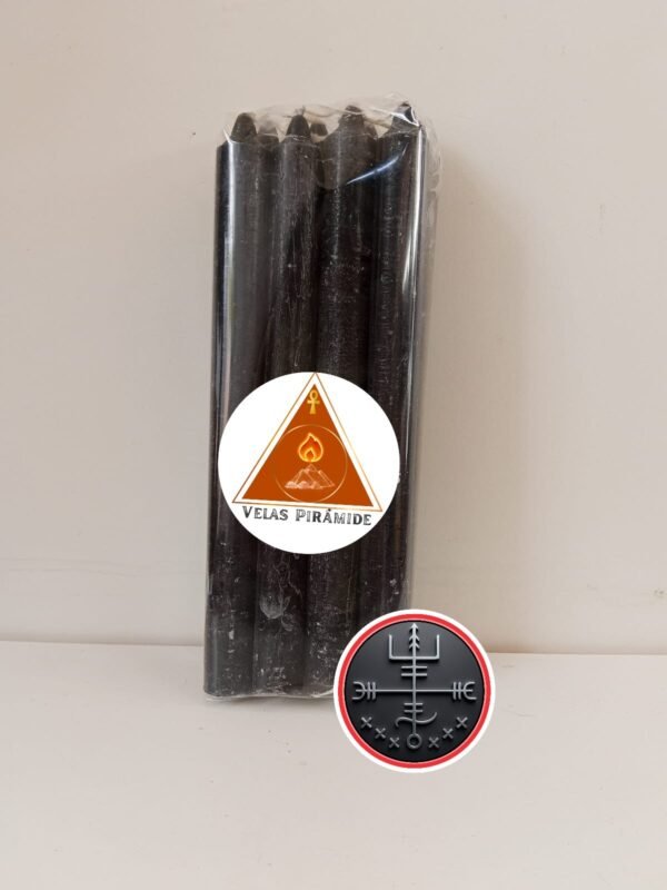 VELA PALITO MAÇO PRETA