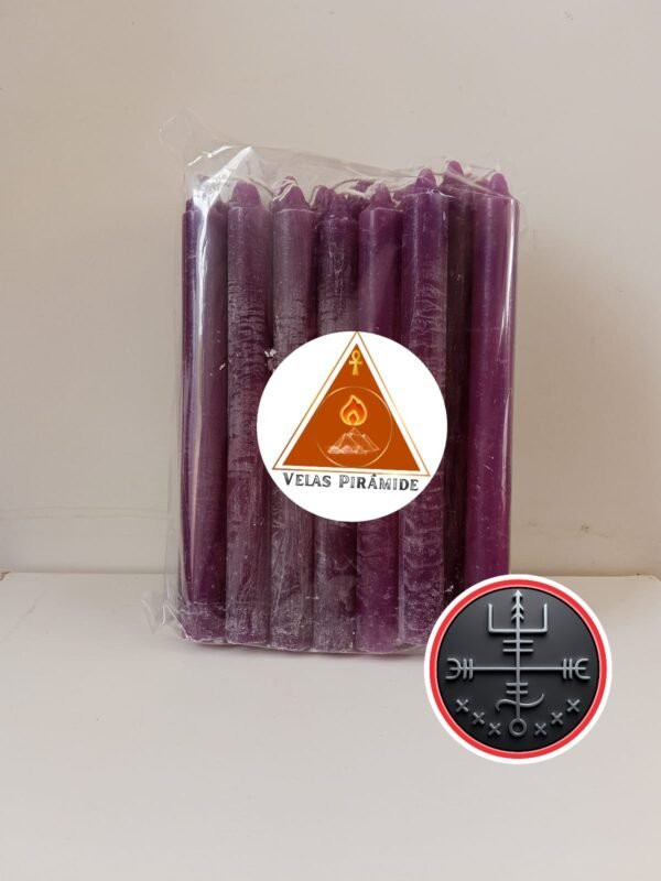 VELA PALITO ROXA